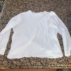 All White Mens Thermal Shirt
